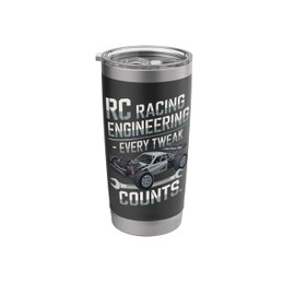Competitive RC Car Racing FPV Remote Control Hobbyist Stainless Steel Insulated Tumbler