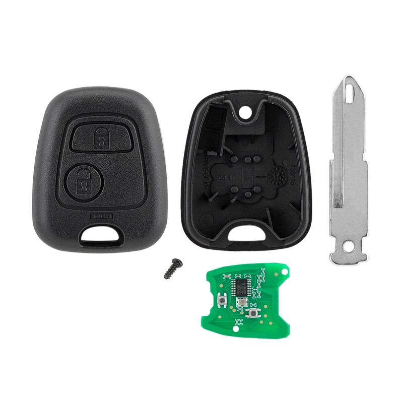 433Mhz Ask Car Remote Control Key for Citroen C1 C2