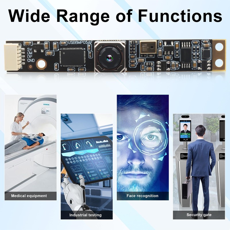 ELP Auto Focus USB Camera Module 8MP USB Camera with