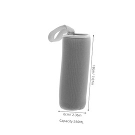 MUCKLILY 2 Pack Insulated Water Cup Holder Cooling Sleeves Bottle Covers for Sports Travel Heat Cold Resistant Scratch Easy to Carry Neoprene Material