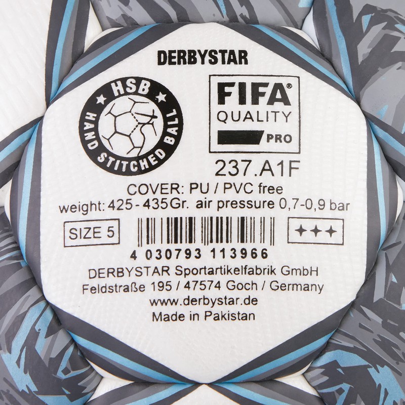 Derbystar Topic APS, White Grey Blue 5