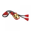 DONGKER Archery Thumb Ring, Archery Finger Tabs PU Leather Thumb