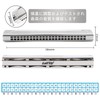 East Top T2406S-C Duplicate Harmonica Tremolo Harmonica 24 Hole Brass