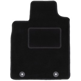 Wielganizator Automatte – Passend für Dacia Sandero II Fließheck, Stepway 2013-2019 – Velours – Autozubehör - Auto Fußmatten – Fußmatte Auto – 1-teilig - schwarz