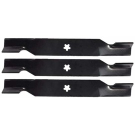 For Husqvarna Husqvarna MZ54 MZ 54 54" Zero-Turn High-Lift Bagging Lawn Mower Blades Set of 3