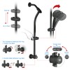 UCLIMAA High Pressure 48-Settings Shower Head with Handheld Shower,Drill-Free 3-Way
