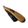 Woodsman - Porta Navajas Para Afeitar Madera Y Acero Inoxidable