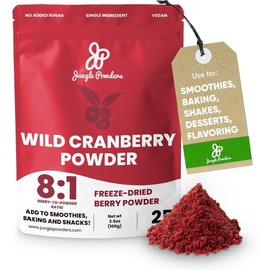 Jungle Powders Wild Cranberry Powder 100g x 1 / 정글 파우더스 야생 크랜베리 파우더 100g 1개