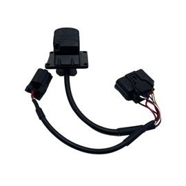 Rear View Backup Camera Compatible with Hyundai Sonata 1.6L l4 2.0L l4 2.4L l4 2015 2016 2017 Replacement#95766-E6201 95760-C1100