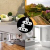 100 Pcs Tile Spacers, 10mm T-Shape Floor Tile, Removable Tiles