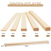 Belligern 10 Pack Pottery Rolling Pin Guides, 5 Sizes Wooden