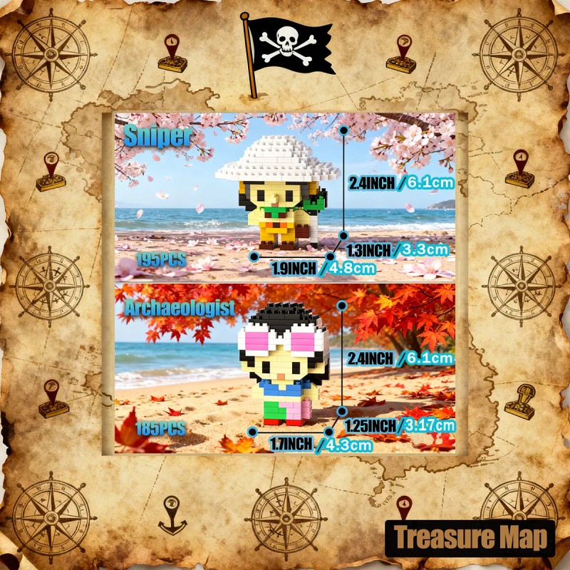 Set De 10 Bloques Armables Una Pieza 3d Construcción