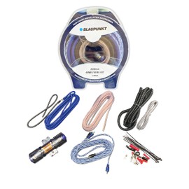 Blaupunkt AMK44 Car Audio Amplifier 4 Gauge Wiring Kit Blue