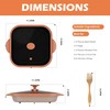 Microwave Grill Pan with Glass Cover - Bacon Cooker, Crisper