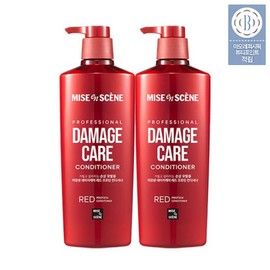 Mise-en-scène Damage Care Red Protein Conditioner 680ML 2EA, see details, none / 데미지케어 레드 프로틴 컨디셔너 680ML 2EA, 상세설명 참조, 없음