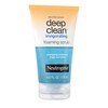 Neutrogena Deep Clean Invigorating Foaming Daily Exfoliating Facial Scrub with