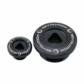 Revolution Honda Hunter Cab CT125 Monkey 125 Ducks DAX125 Common Service Hole Plug Set./ REVOLUTION Engine Timing Plug For HONDA CT125 Monkey125 ST125 JA65 JA55 JB02 JB03 JB04 Timing Hole Cap (Black)