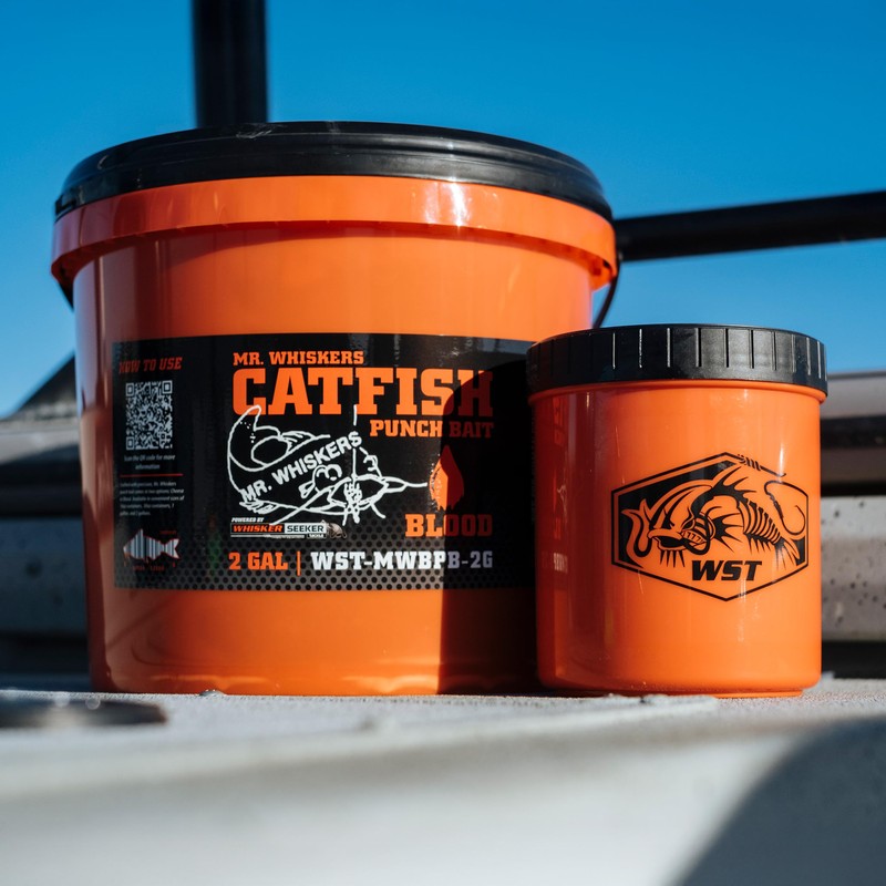 Mr. Whiskers Catfish Punch Bait - Blood - 1 Quart