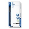 STAEDTLER 4320 M-9 Stick Rainbow Ballpoint Pen - Black (Box