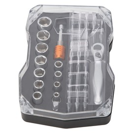 Mini Ratchet Wrench Kit Slot Star Cross Hex Screwdriver Bit Socket Kit for Multiple Works