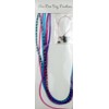 Real Feather Hair Extensions 8 Pack + Rings/Loop (Cupcake)