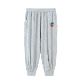 BambooBud Boys Girls Jogger Pants with Pockets Little Kids Casual Active Sweatpants Unisex Toddler Pull On Joggers,Light Heather Grey,3T