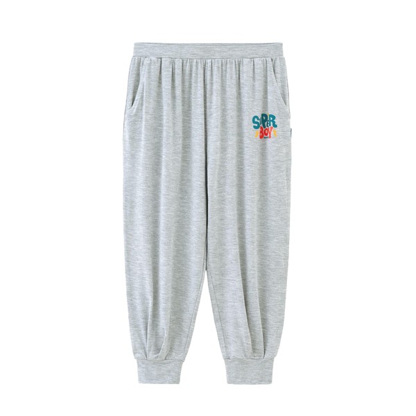 BambooBud Boys Girls Jogger Pants with Pockets Little Kids Casual