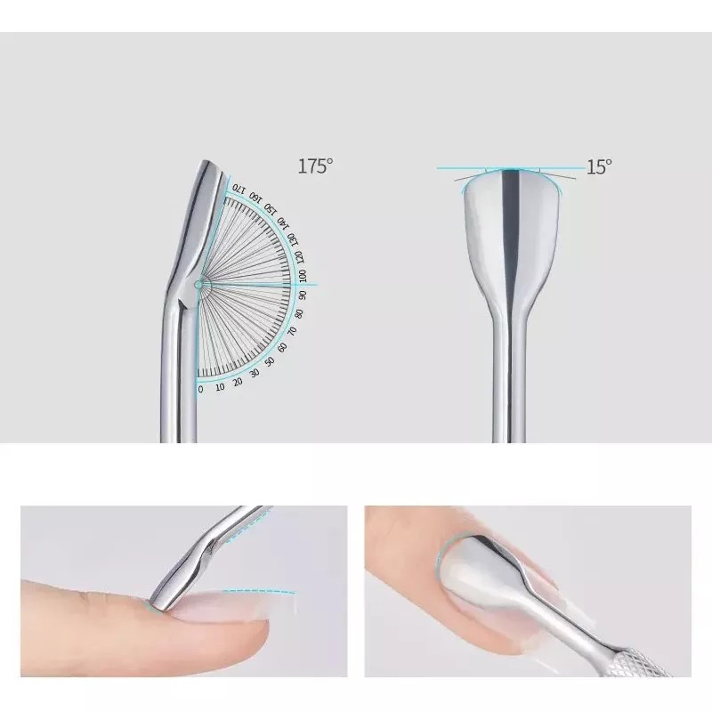 Jelly Therapy Spa Empujador De Cutícula Tecnológico Acero Inoxidable