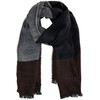 camel active Men's Lightly Scarf, Graphite Gray