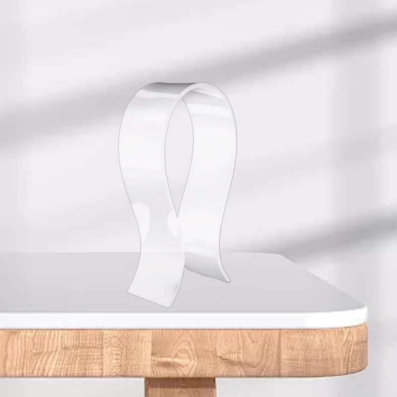 Gatuida Acrylic Headphone Stand Headset Holder Desktop Headphone Holder Universal