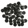 Thyonta 50 PCS Black Screw Cover Caps - Plastic Screw