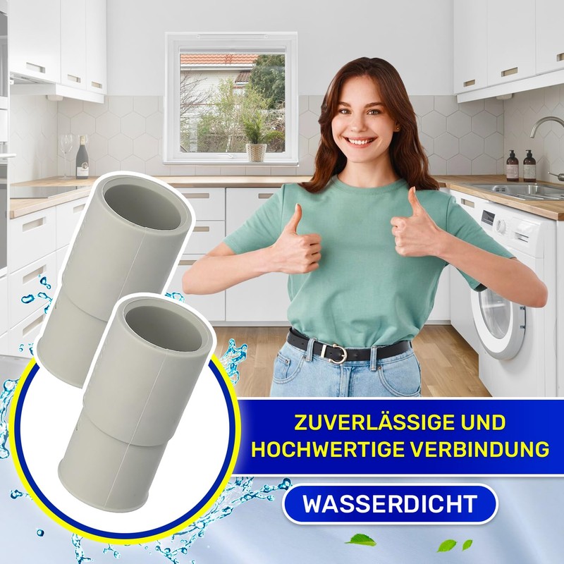 Drain Adaptor for Washing Machine Diameter 19-21 mm Drain Pipe