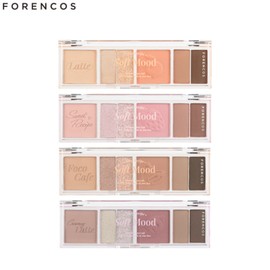 FORENCOS Soft Mood Eye Palette 6.1g, Color:03 Nuts Latte