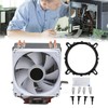 CPU Air Cooler 3.5in 4 Heat Pipes 3pin 12VDC 48CFM