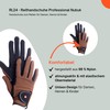 HKM by Reiterladen24 Professional Riding Gloves, Nubuck Imitation Leather, m