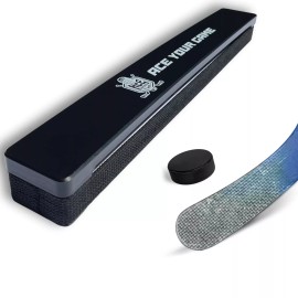 ACE HOCKEY Rapid Rebounder - 24 Double-Sided Puck Passer for Passing and Shooting One Time