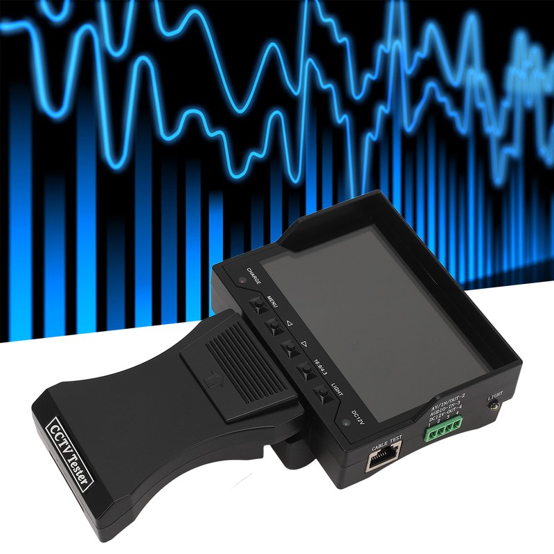 CCTV Tester LCD Camera HD Analog Video Monitor VGA Input