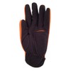 Zero Friction Universal Fit-Promo Pack Work Gloves, 3 Pairs, Orange