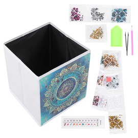 5D Diamond Painting Kits Full Drill Diamond Painting Kit Accessories for Diamond Art Tools with Foldable Storage Box for Home Decor