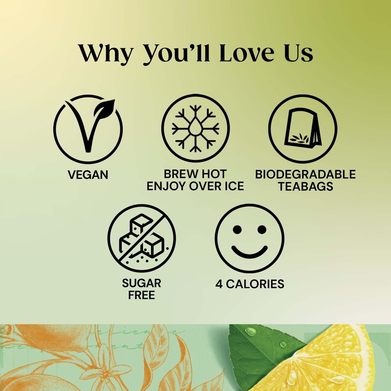 Twinings Lemon Green Tea 20 Tea Bags