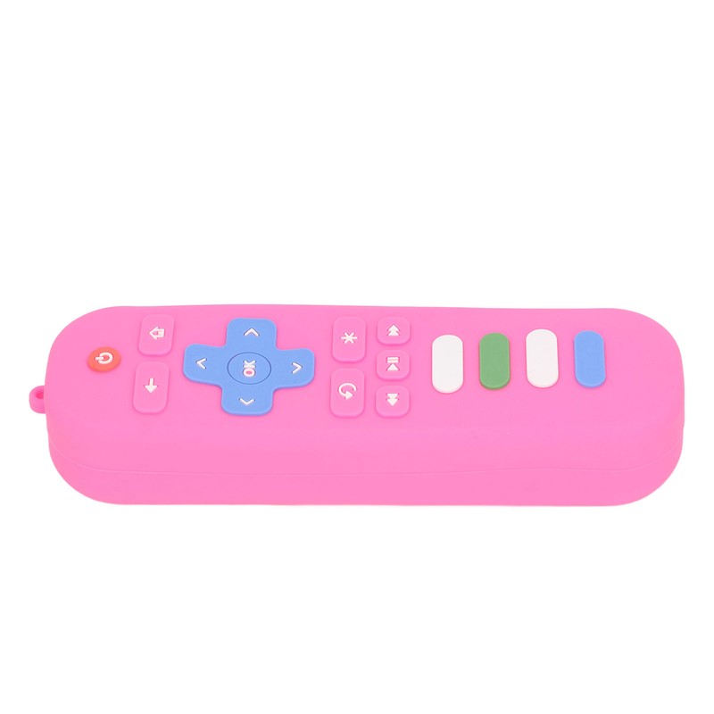 Baby Teether Bag Remote Control Shaped Dustproof Soft Silicone Pacifier