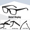 kimorn Blue Light Blocking Glasses,Anti Eyestrain & UV Protection, Rectangle