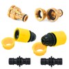 18Pcs Garden Hose Quick Connect Fittings Set, 2 in 1