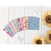 Craftido - 21 Options - 100% Cotton Quilting Fabric Bundle