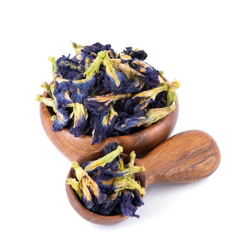 Dried Butterfly Pea Flowers – Clitoria Ternatea – Natural Blue