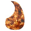 Guitar Pickguard PVC Decorative Self Adhesive Comma Shape Acoustic Guitar