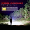 LETMY LED Flashlight, High Lumens XML T6 Handheld Flashlights, Zoomable,