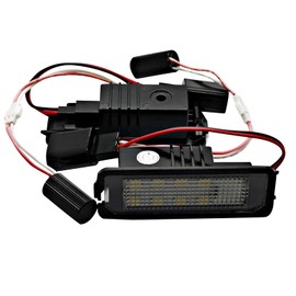 LED number plate lighting modules, E-mark, plug & play, xenon optics 2e