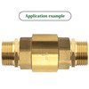 SHYNE Premium 1 inch Double Nipple External Thread on Both