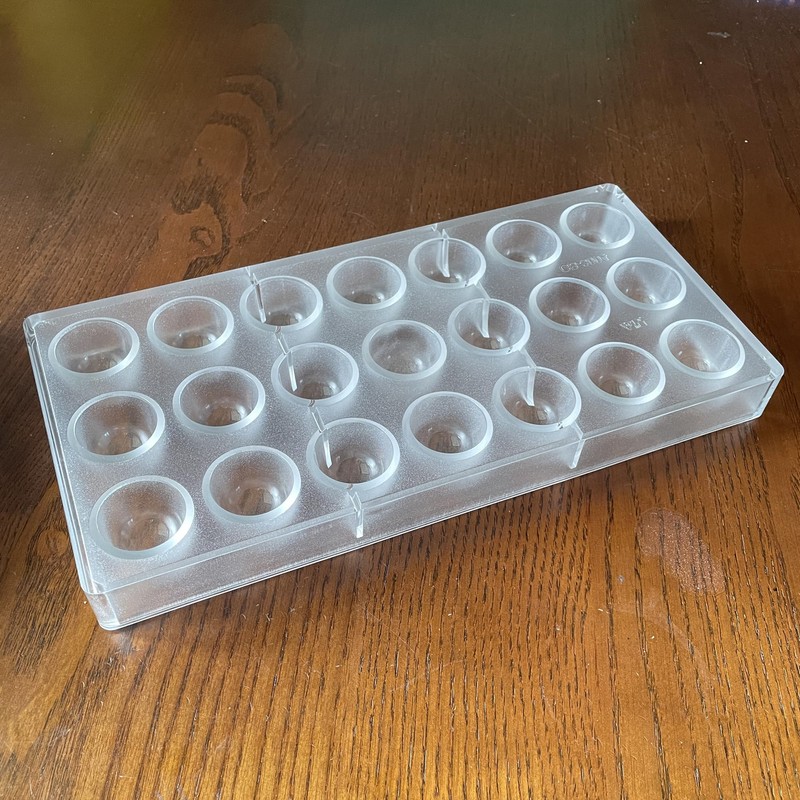 Goldbaking Bell Shape Chocolate Bonbon Mold Polycarbonate Truffle Mould Homemade